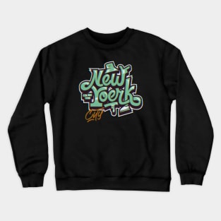 New York Graffiti Crewneck Sweatshirt